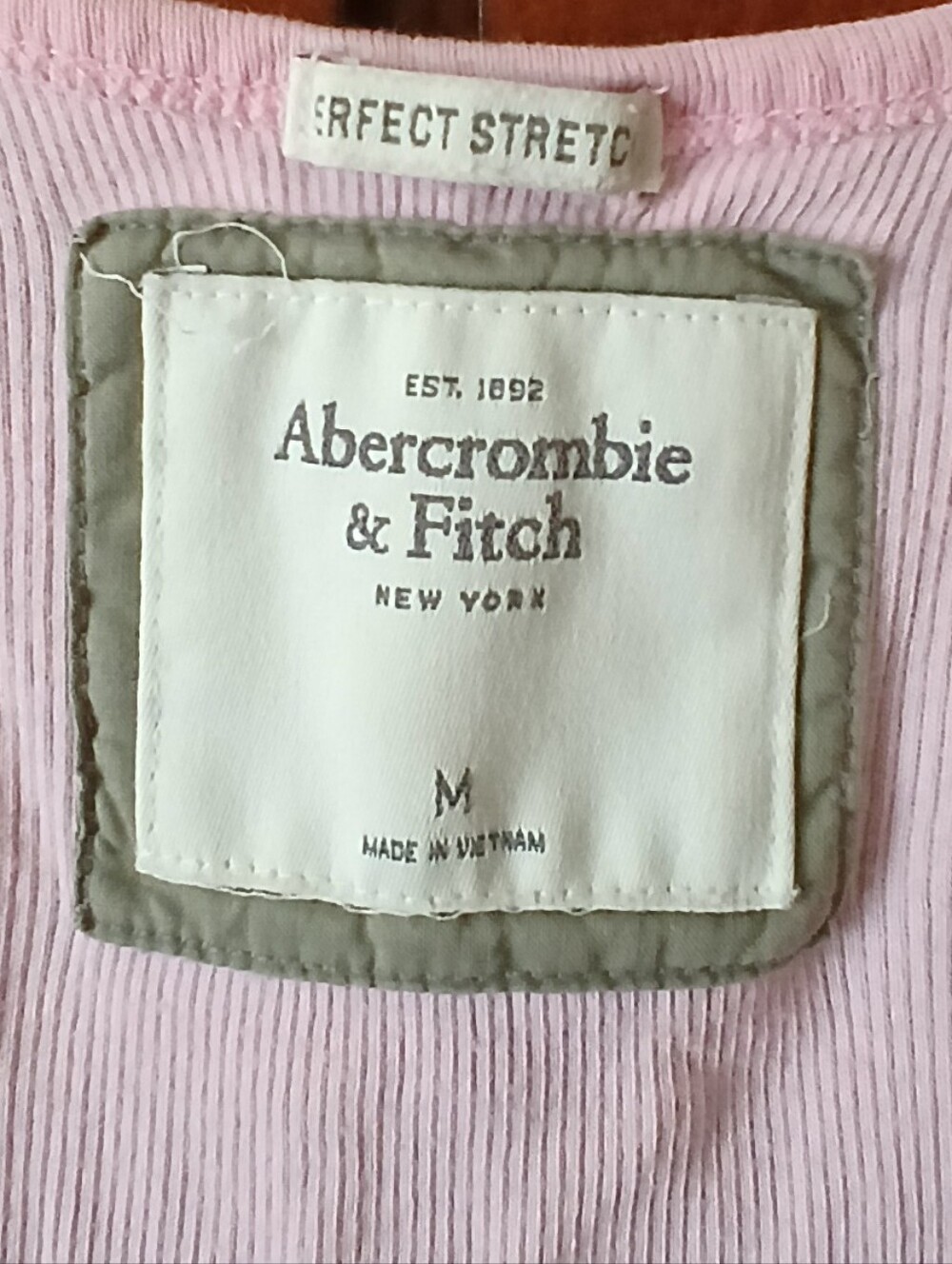 Abercrombie & Fitch Vintage Ribbed Racerback Tank - Picture 4 of 5